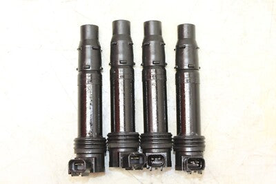 03-08 KAWASAKI NINJA ZX6R ZX600P OEM IGNITION COILS COIL SPARK PLUG CAPS