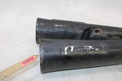 1983 KAWASAKI KZ750N OEM MUFFLER EXHAUST SILENCER PIPE SET PAIR
