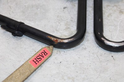 2004 KAWASAKI VULCAN 1500 VN1500E CLASSIC OEM REAR SEAT GRAB BAR HANDLE SET