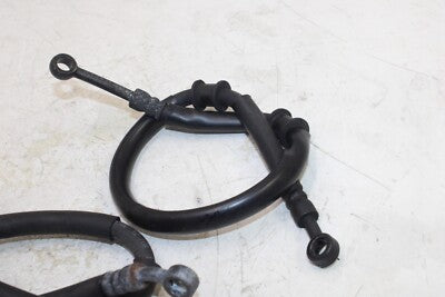 2009 YAMAHA FZ6R OEM FRONT BRAKE CALIPER HOSES LINES W REAR HOSE