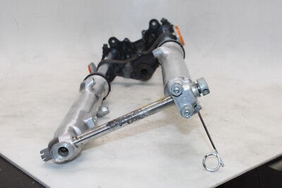 1980 SUZUKI GS250T OEM FRONT FORKS SHOCK SUSPENSION END COMPLETE TRIPLE TREE