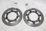 04-09 YAMAHA FZ6 OEM FRONT LEFT RIGHT BRAKE ROTORS DISCS