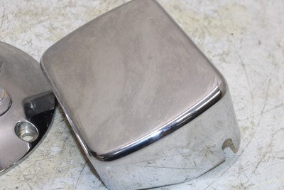 1994 HARLEY-DAVIDSON HERITAGE SOFTAIL CLASSIC FLSTC OEM CHROME COVER BRACKET PAI