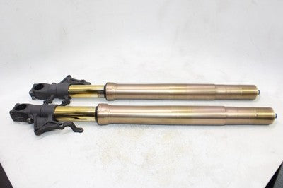 01-02 SUZUKI GSXR 1000 OEM FRONT FORKS SHOCK SUSPENSION SET PAIR