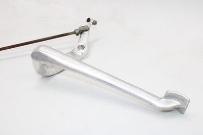 74-76 BMW R90 6 OEM RIGHT REARSET BRAKE FOOT PEDAL W ROD