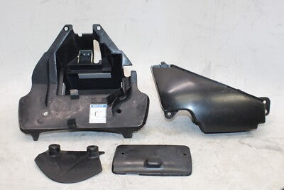 14-17 SUZUKI BOULEVARD C50 VL800 OEM BATTERY TRAY BOX HOLDER MISC COVERS COWLS