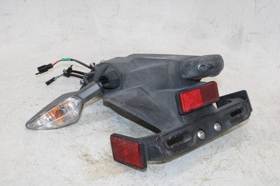 2018 KAWASAKI NINJA 400 OEM REAR TAIL TURN SIGNALS PLATE HOLDER BRACKET FENDER