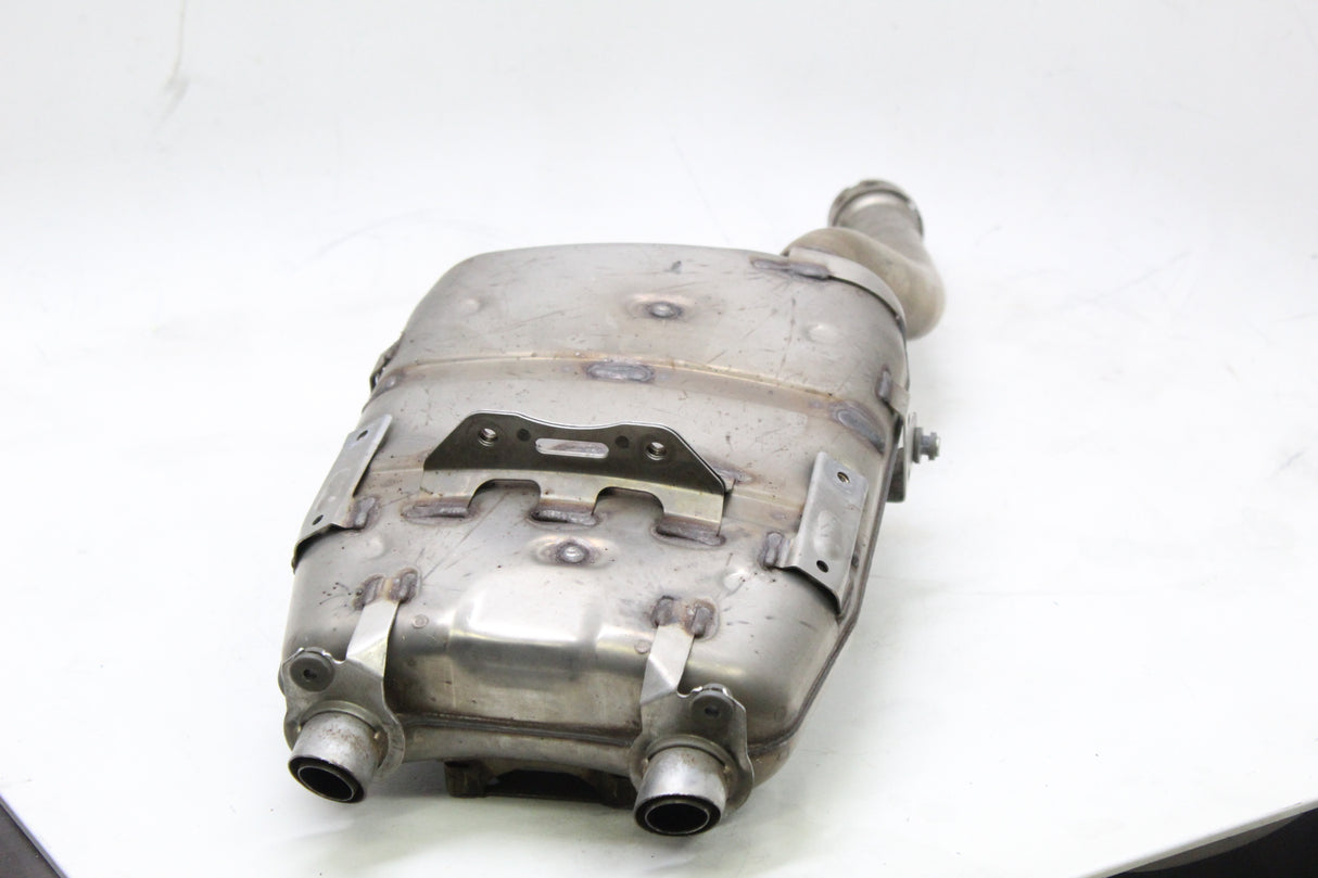 2005 YAMAHA FZ6 FAZER OEM EXHAUST MUFFLER SILENCER MID PIPE