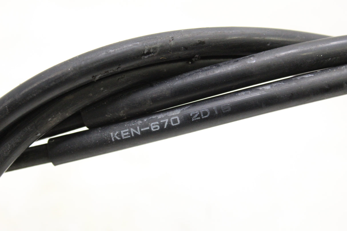 2003 HONDA REBEL 250 CMX250C OEM RIGHT KILL START SWITCH W THROTTLE CABLES