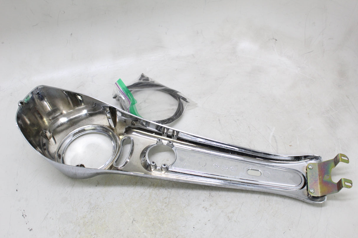 2000 Harley-Davidson Softail Deuce FXSTD OEM Dash Gas Tank Cover Console Chrome