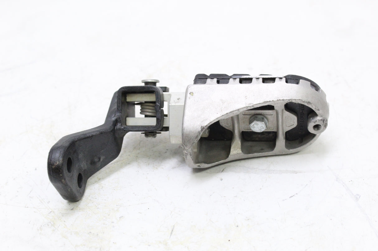 2011 KAWASAKI KLR650 OEM LEFT FRONT DRIVER FOOT PEG REST W BRACKET
