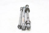 2005 KAWASAKI NINJA 250R EX250 OEM FRONT REAR AXLE SET W SWINGARM PIVOT