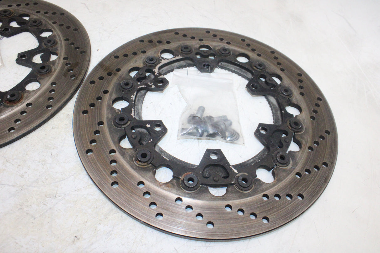 2001 BMW R1100RT OEM FRONT LEFT RIGHT BRAKE ROTORS DISCS