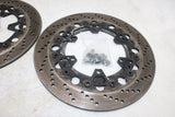 2001 BMW R1100RT OEM FRONT LEFT RIGHT BRAKE ROTORS DISCS