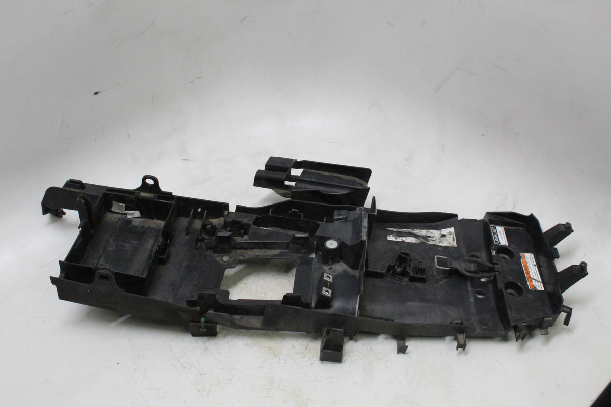 2009 Yamaha YZF R6S OEM Battery Box Tray Undertail Under Seat Plastic