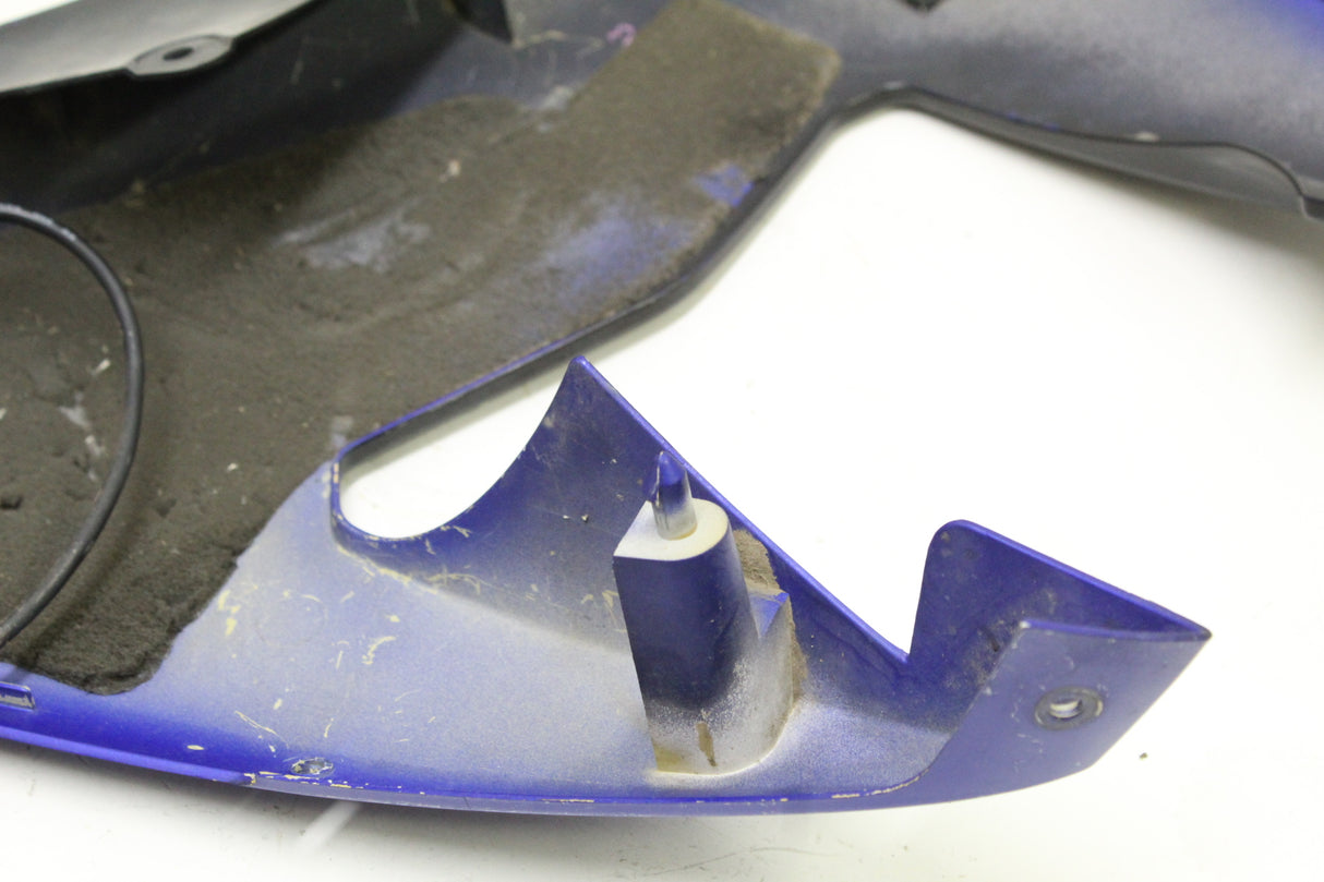 2007 Yamaha YZF R6S OEM LEFT MID UPPER SIDE FAIRING COWL PLASTIC