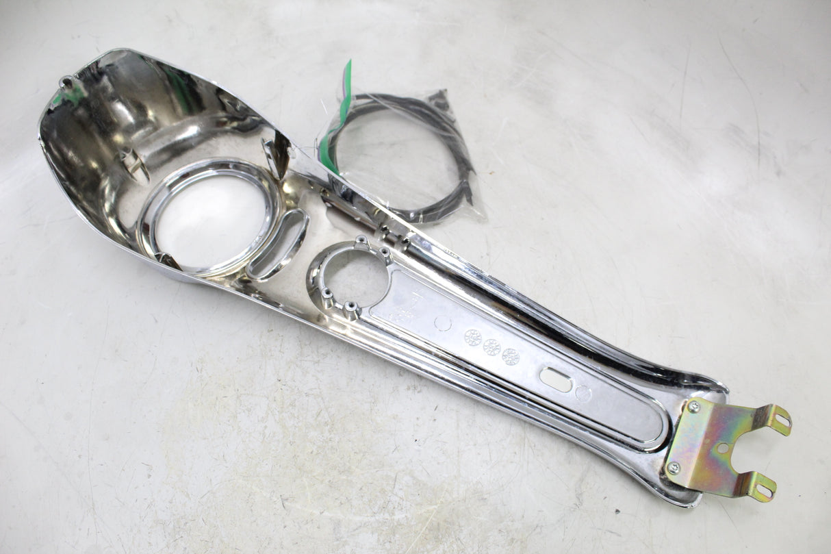 2000 Harley-Davidson Softail Deuce FXSTD OEM Dash Gas Tank Cover Console Chrome