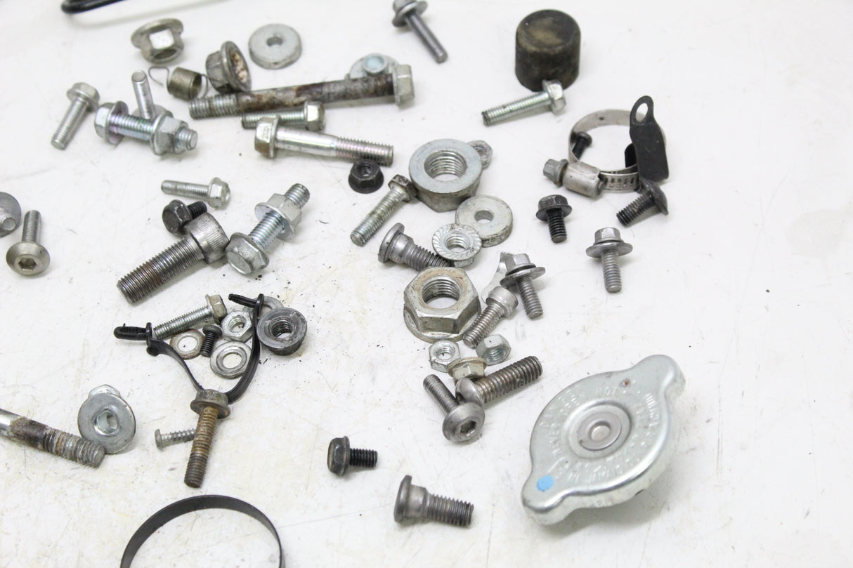 2011 KAWASAKI KLR650 OEM MISC HARDWARE BOLT NUT SCREW CLAMP BRACKET LOT