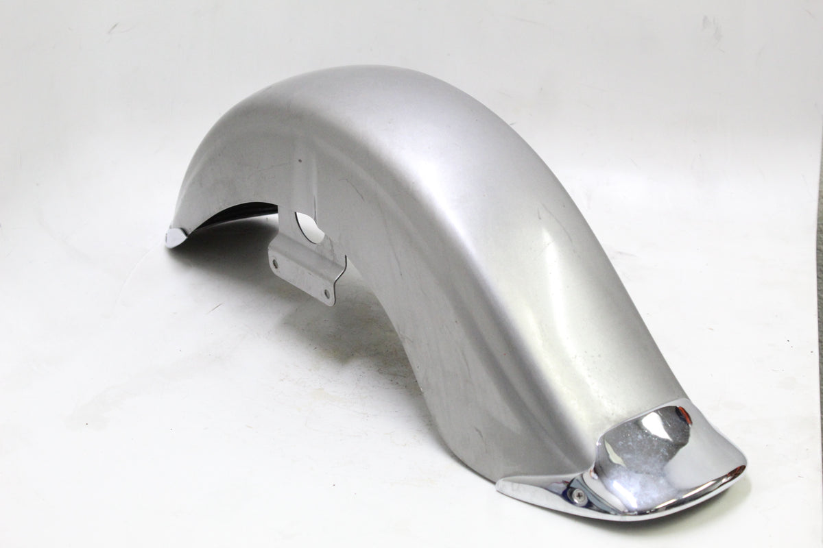2005 KAWASAKI VULCAN 1500 VN1500 OEM FRONT FENDER SILVER CHROME TRIM