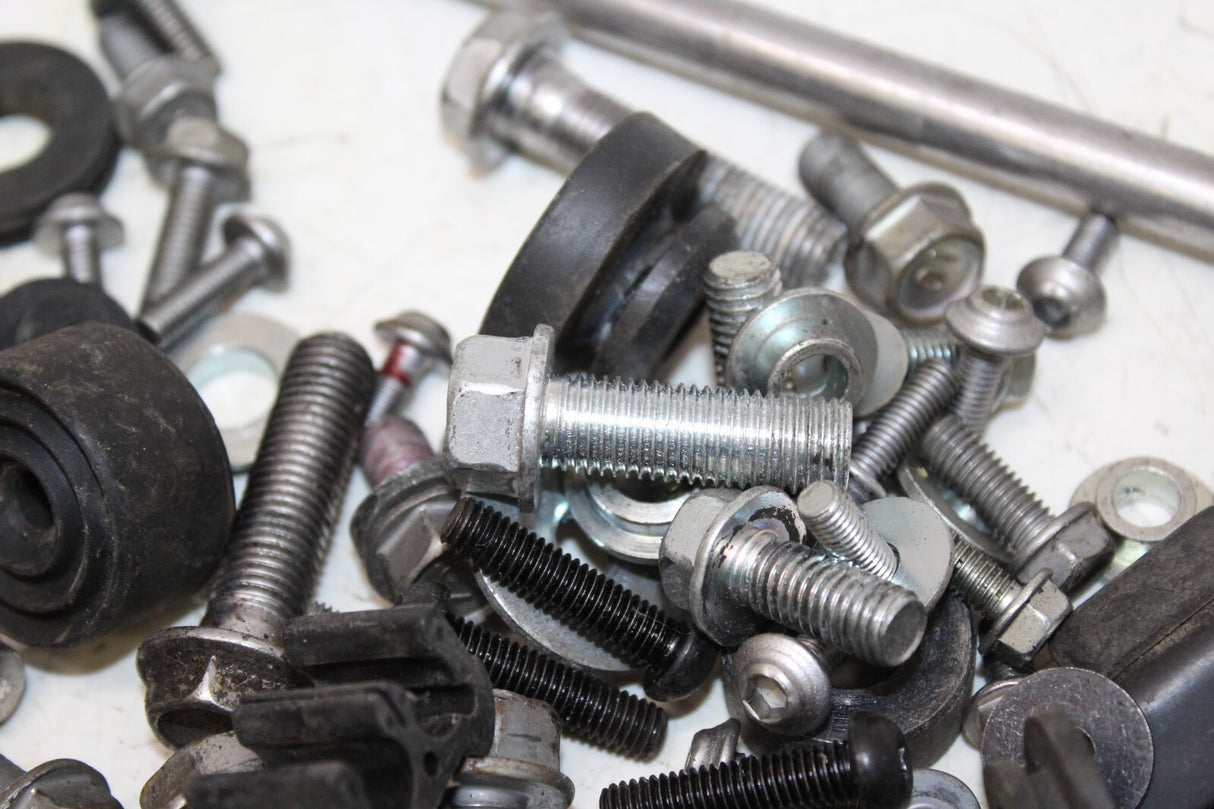 18-21 Kawasaki Ninja 400 Ex400 Engine Mounting Bolts Hardware Motor Screws