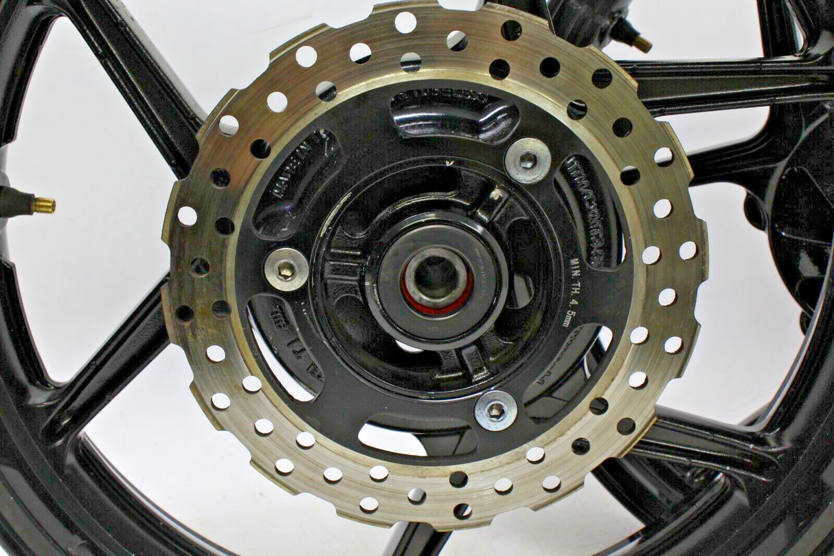08-12 Ninja 250 Ex250 250r Front-Rear Wheel Rims Straight Set