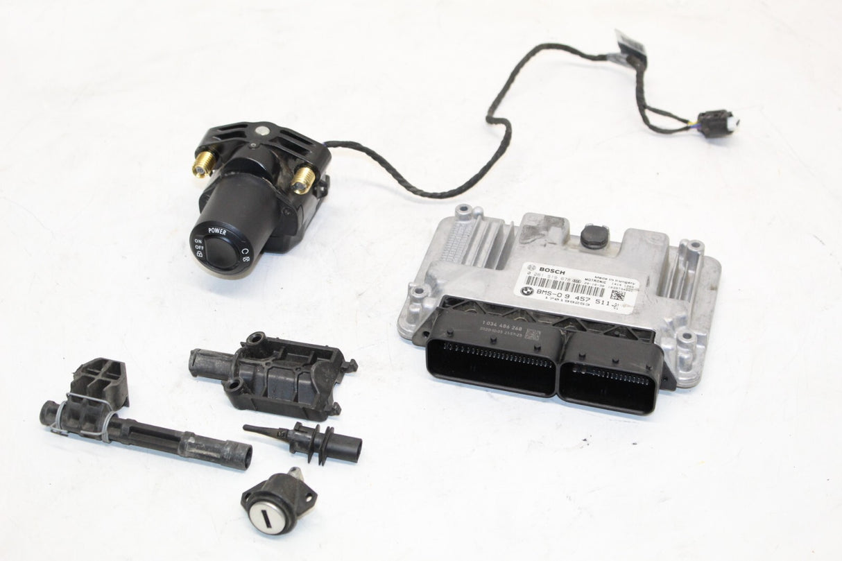 2021 BMW S1000XR Lock Set ECU Control Module Ignition Switch Cap NO KEY