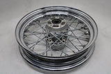 Harley-Davidson CHROME FRONT WHEEL RIM 16x3 43085-97