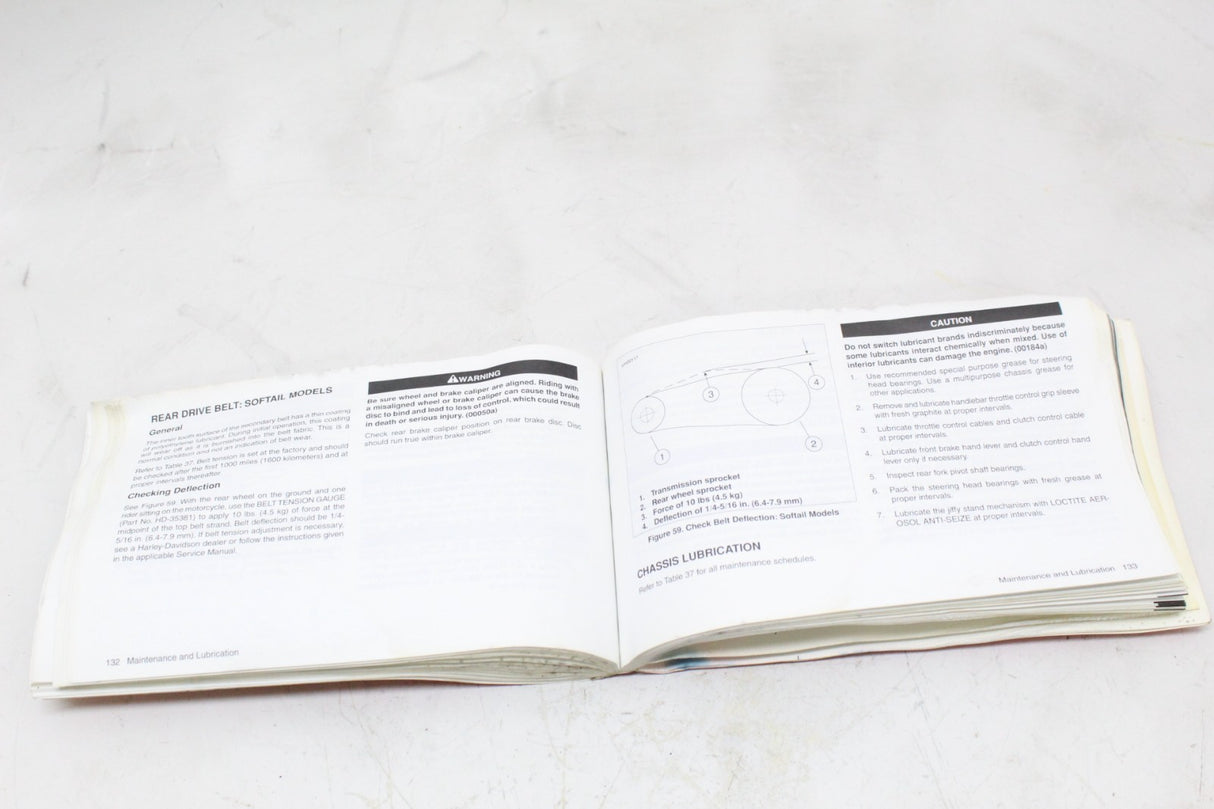 2006 Harley Davidson Softail Heritage Fatboy Service Manual Owner Manual