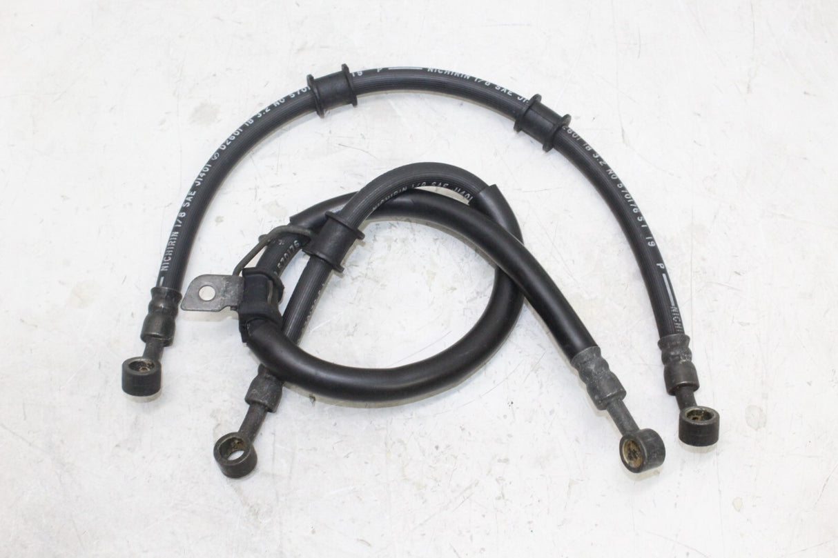 01-02 Suzuki Gsxr1000 Brake Caliper Hoses Lines Misc. OEM