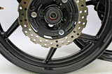 08-12 Ninja 250 Ex250 250r Front-Rear Wheel Rims Straight Set