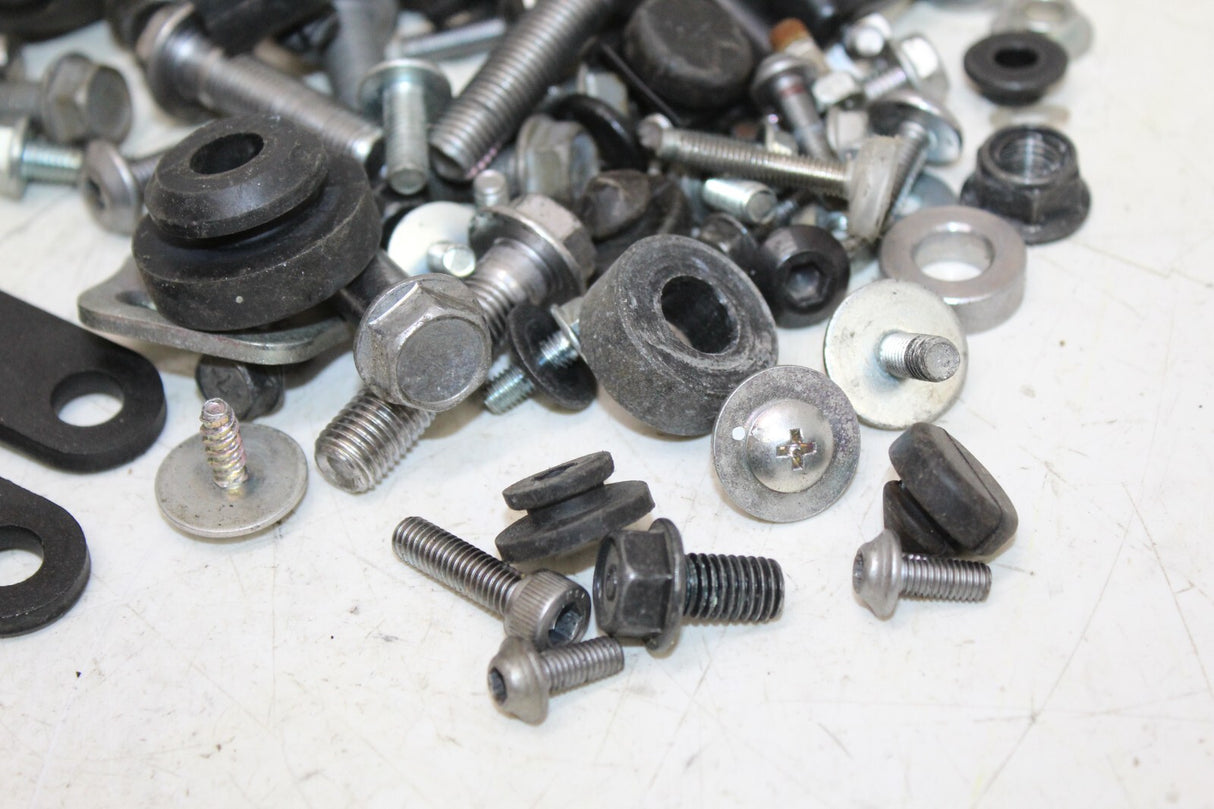 18-21 Kawasaki Ninja 400 Ex400 Engine Mounting Bolts Hardware Motor Screws