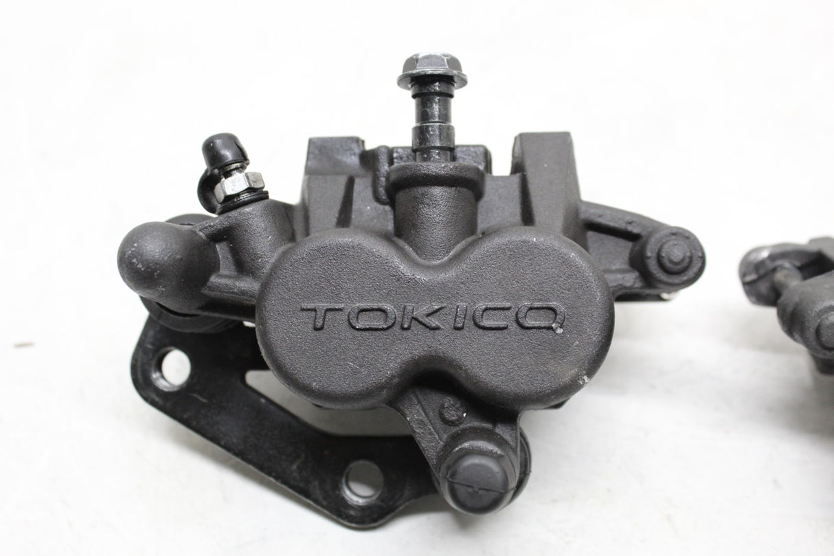 2014 KAWASAKI NINJA 650 EX650F OEM RIGHT LEFT FRONT BRAKE CALIPER PAIR CALIPERS