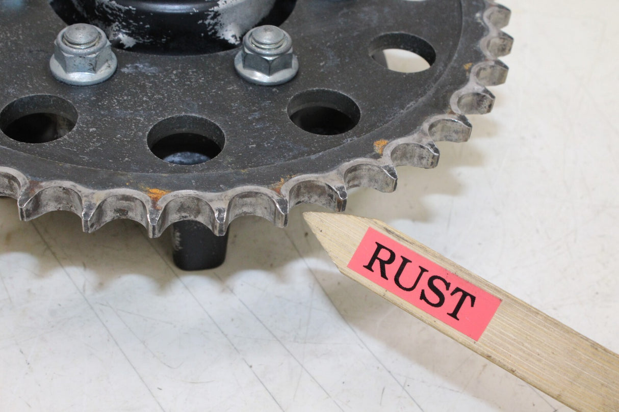 2001 Kawasaki Zrx1200R ZR1200A Rear Back Sprocket With Hub Dampers Set