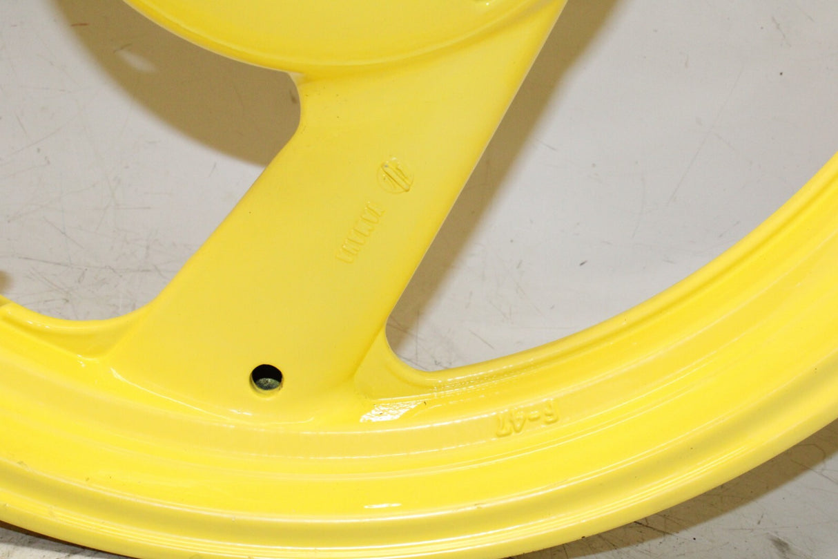 1990 Yamaha FZR600R Yellow Front Wheel Rim