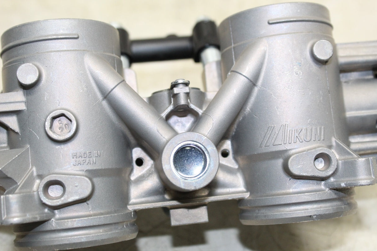 2022 YAMAHA MT-07 MTN690 MAIN FUEL INJECTORS / THROTTLE BODIES WITH FUEL LINE