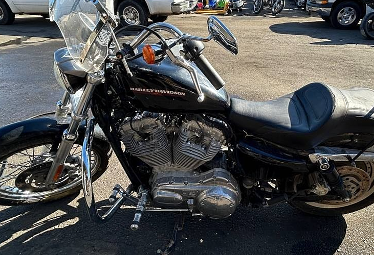 07 HARLEY-DAVIDSON SPORTSTER 883 XL883L LEFT RIGHT REARSET W BRAKE PEDAL SHIFTER