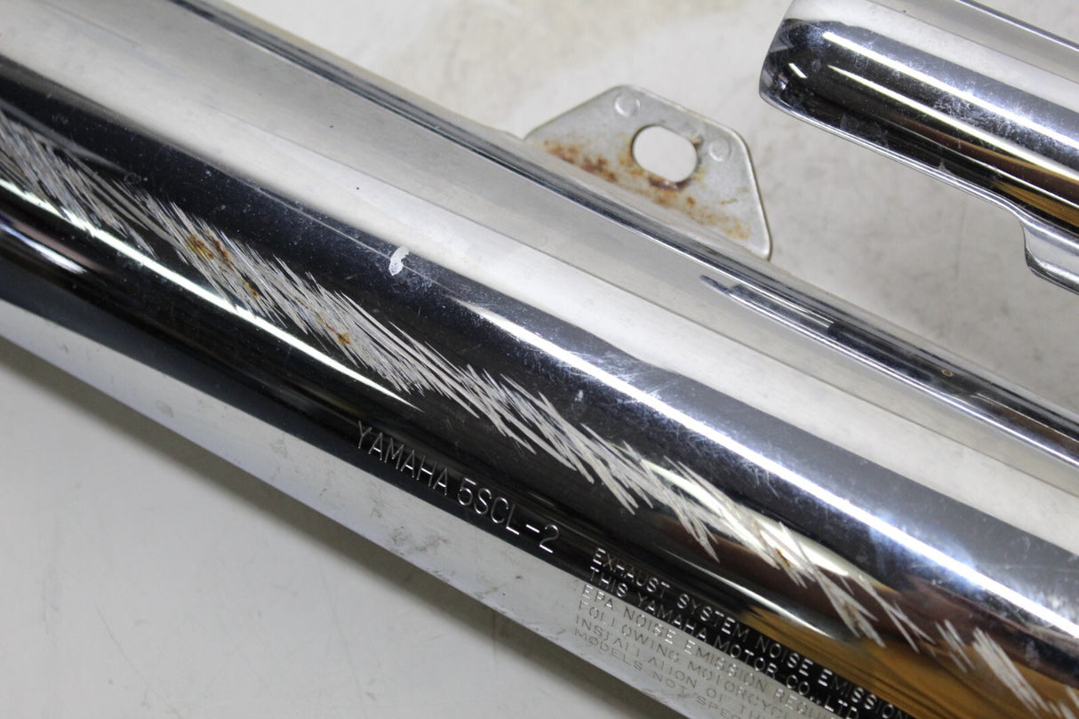 2005 Yamaha V-Star 650 XVS650 Muffler Exhaust V STAR Slip On