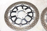 14-15 DUCATI 899 PANIGALE FRONT LEFT RIGHT BRAKE ROTORS DISCS