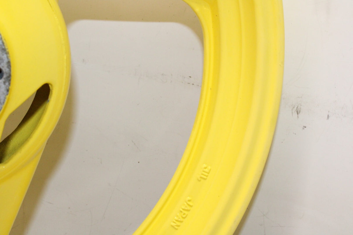 1990 Yamaha FZR600R Yellow Front Wheel Rim