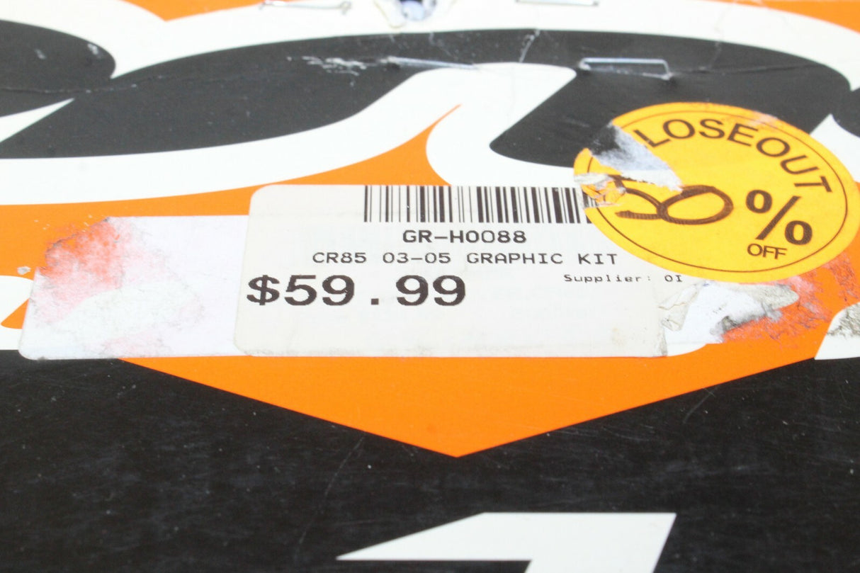 One Industries GRAPHIC DECAL Kit 2003-05 CR 85 GR-HO088