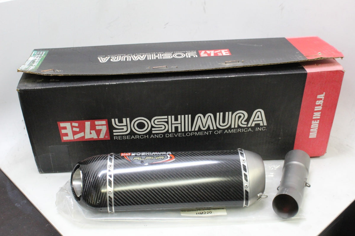 2017 2018 2019 2020 SUZUKI GSX-R1000 YOSHIMURA ALPHA EXHAUST MUFFLER