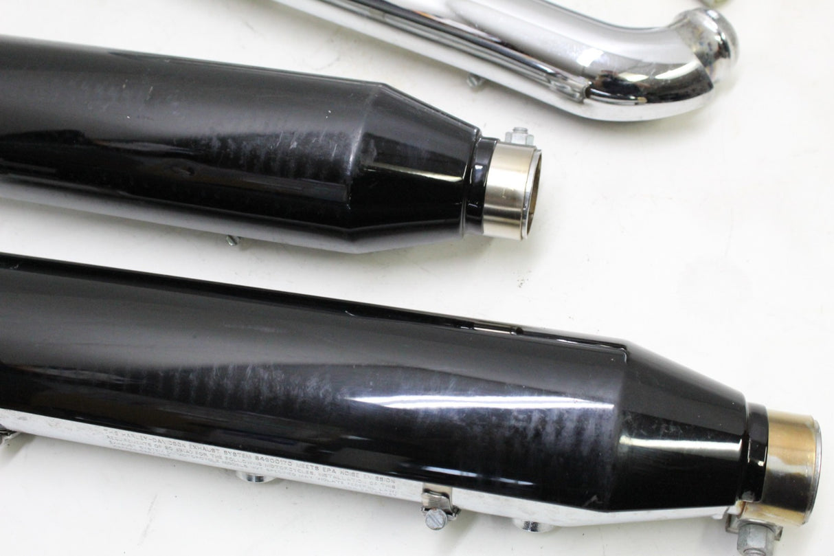 2013-2017 Harley-Davidson OEM Softail Breakout Exhaust Mufflers And Header Pipe