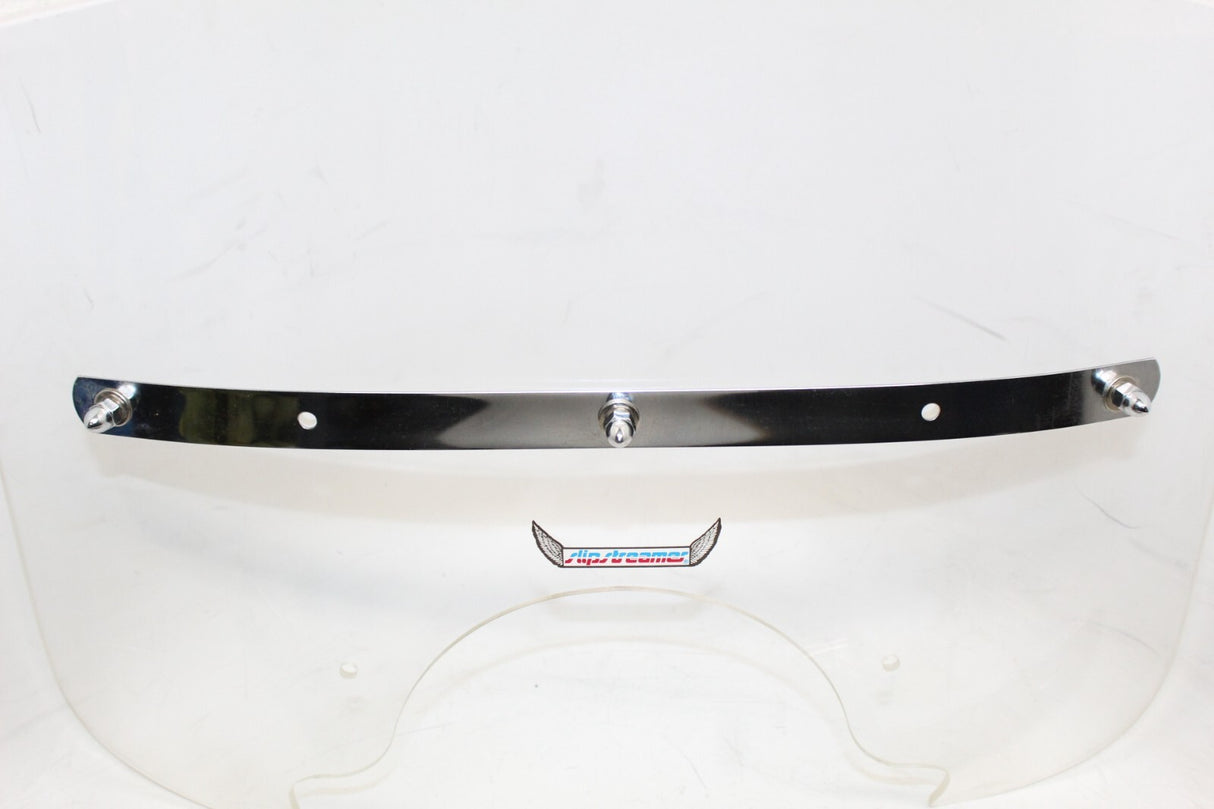 Slipstreamer - SS-30-17C Classic Windshield 17" Clear With Chrome Hardware