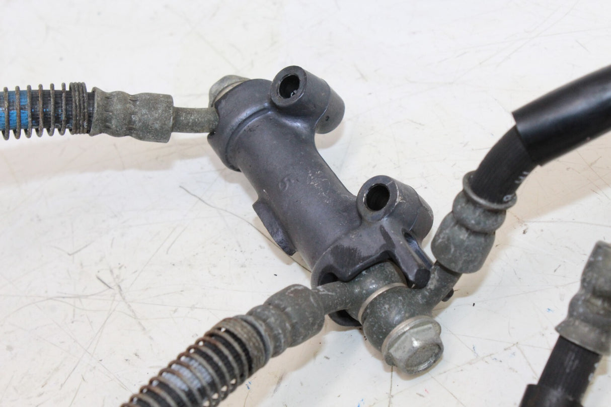 2001 Kawasaki Zrx1200R ZR1200A Brake Hoses Set OEM