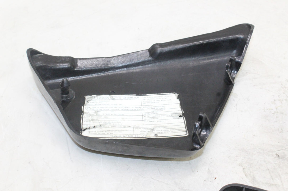 82-83 Yamaha Xj650 Chrome Trim Bar Ignition Cowl Side Fairing Misc. OEM