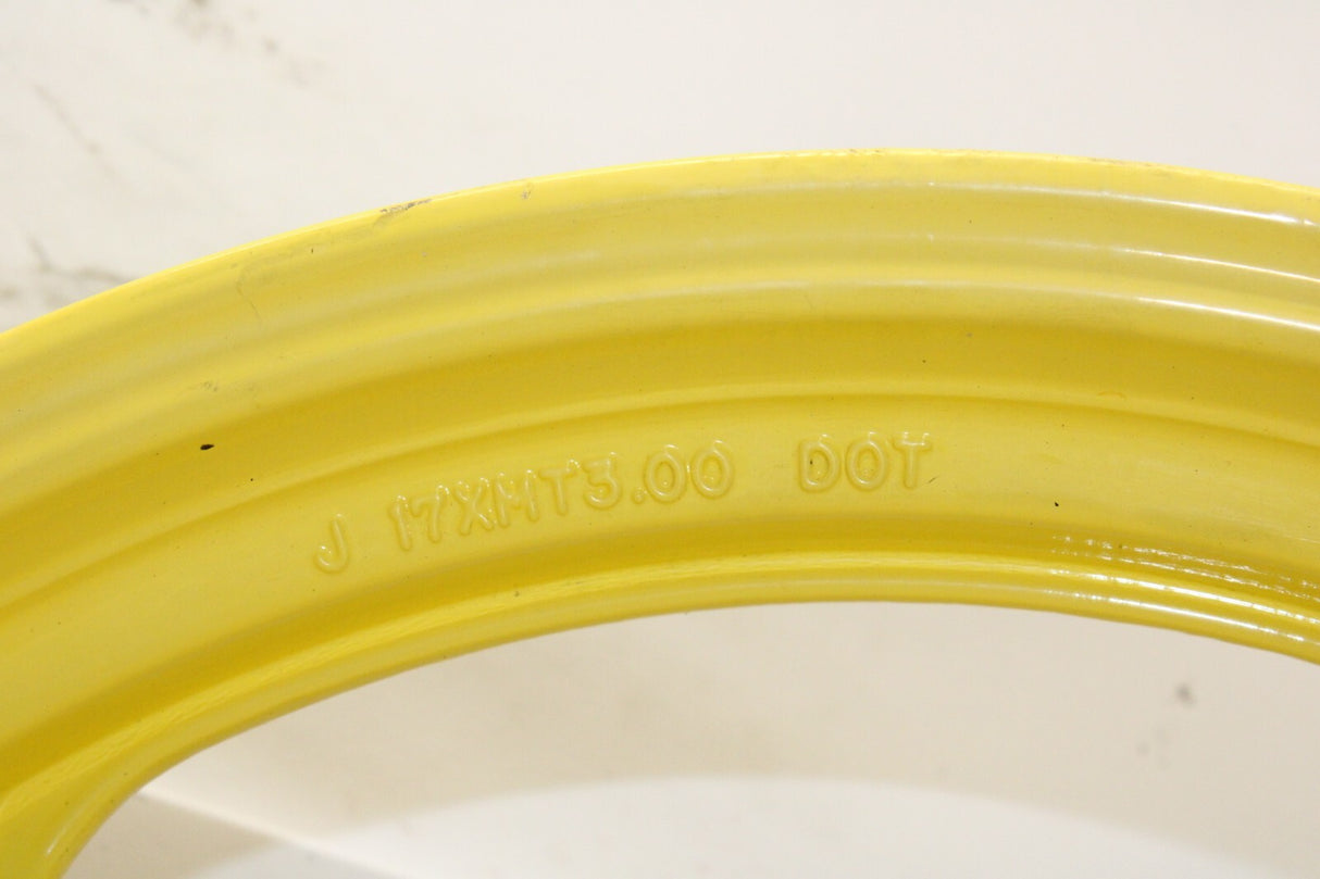1990 Yamaha FZR600R Yellow Front Wheel Rim