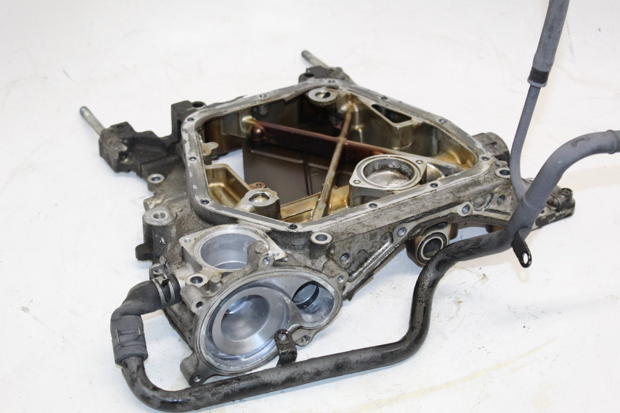 2011 Subaru Forester 2.5l W/o Turbo Engine Upper Oil Pan Housing Block OEM