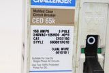Ced3150 Ced 150 Amp 3 Pole Challenger Breaker CED 65K