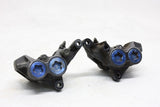 03 04 05 Yamaha YZF R6 \ 06-09 R6S Front Brake Calipers Blue OEM