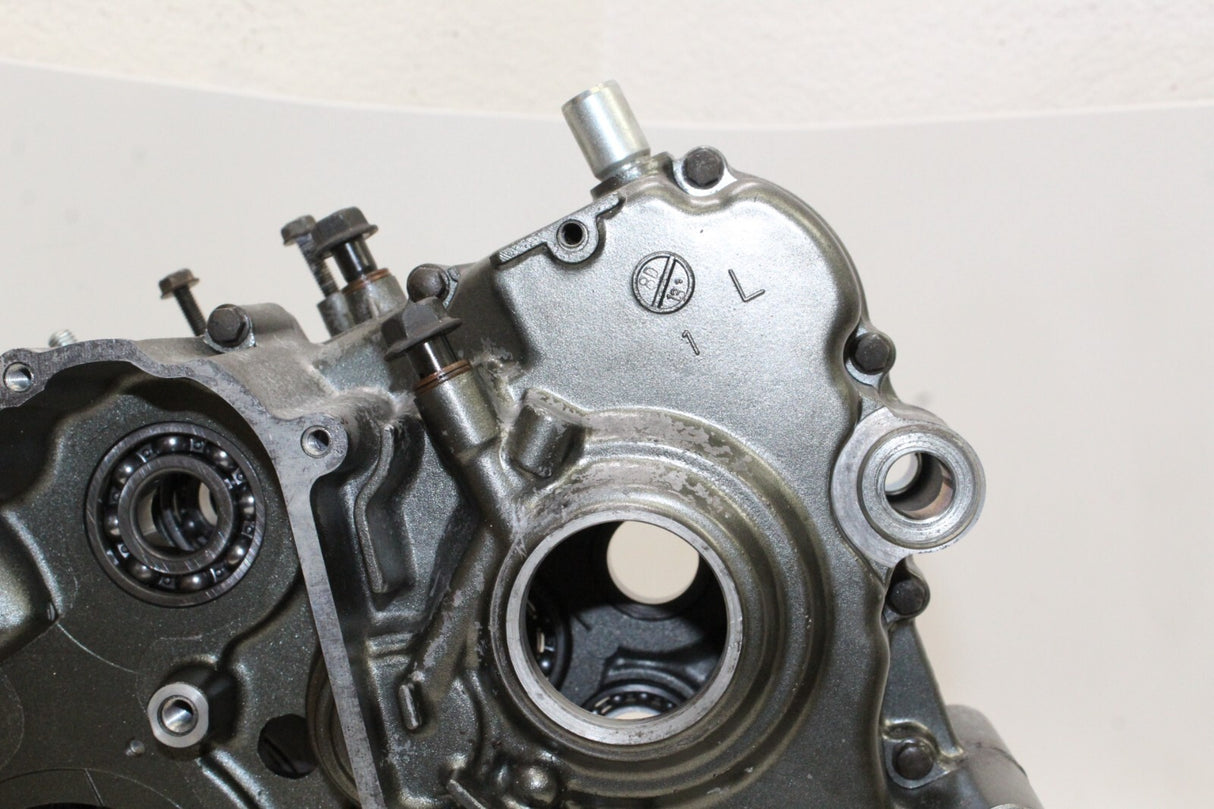 1995 Kawasaki Klx650-A Left Right Engine Motor Crankcase Crank Cases Block OEM